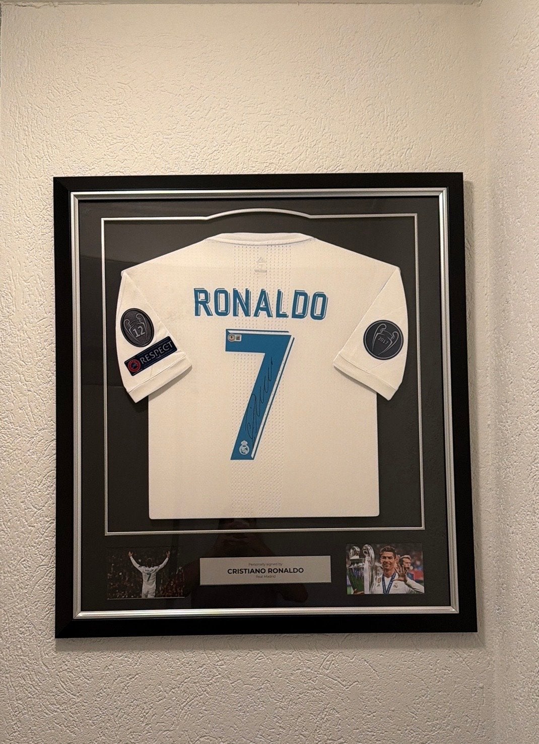Gesigneerd Cristiano Ronaldo shirt - Beckett Witnessed, Ophalen of Verzenden, Nieuw, Shirt