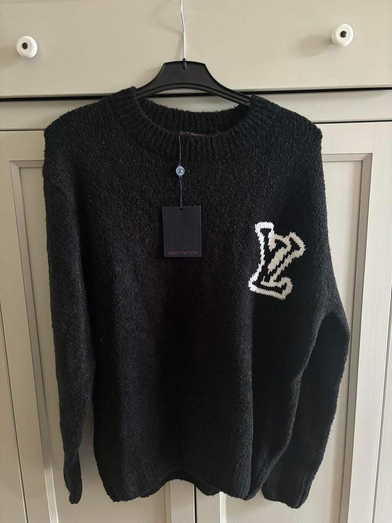 Louis Vuitton Trui Zwart Maat M Nieuw, Kleding | Heren, Truien en Vesten, Verzenden, Nieuw, Maat 48/50 (M), Zwart