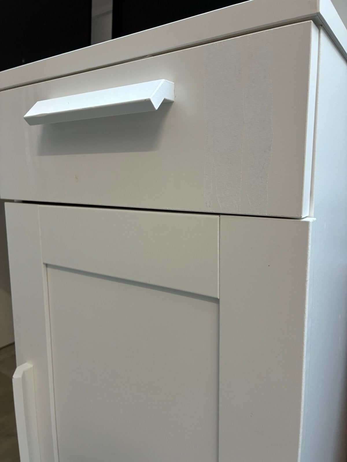 Bureau ikea wit, Ophalen, Gebruikt, Hout, IKEA
