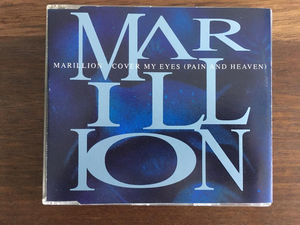 Cd Single Marillion Cover My Eyes (Pain And Heaven) Variant2, Gebruikt, Maxi-single, Ophalen of Verzenden, 1 single