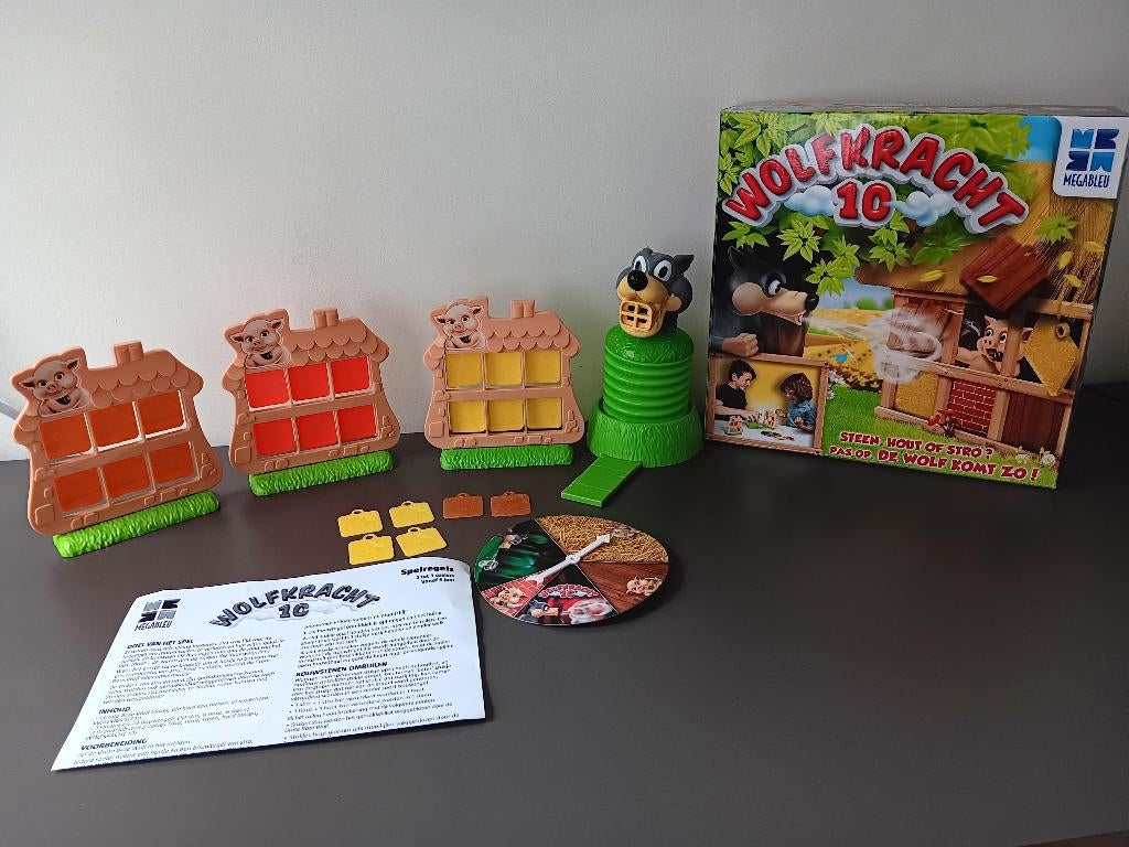 Wolfkracht 10 kinderspel Megableu, Hobby en Vrije tijd, Gezelschapsspellen | Bordspellen, Een of twee spelers, Ophalen of Verzenden