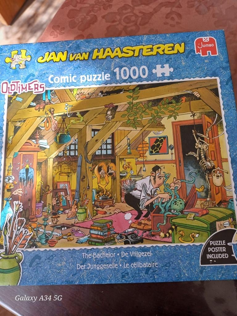 De vrijgezel, Ophalen of Verzenden, 500 t/m 1500 stukjes, Zo goed als nieuw
