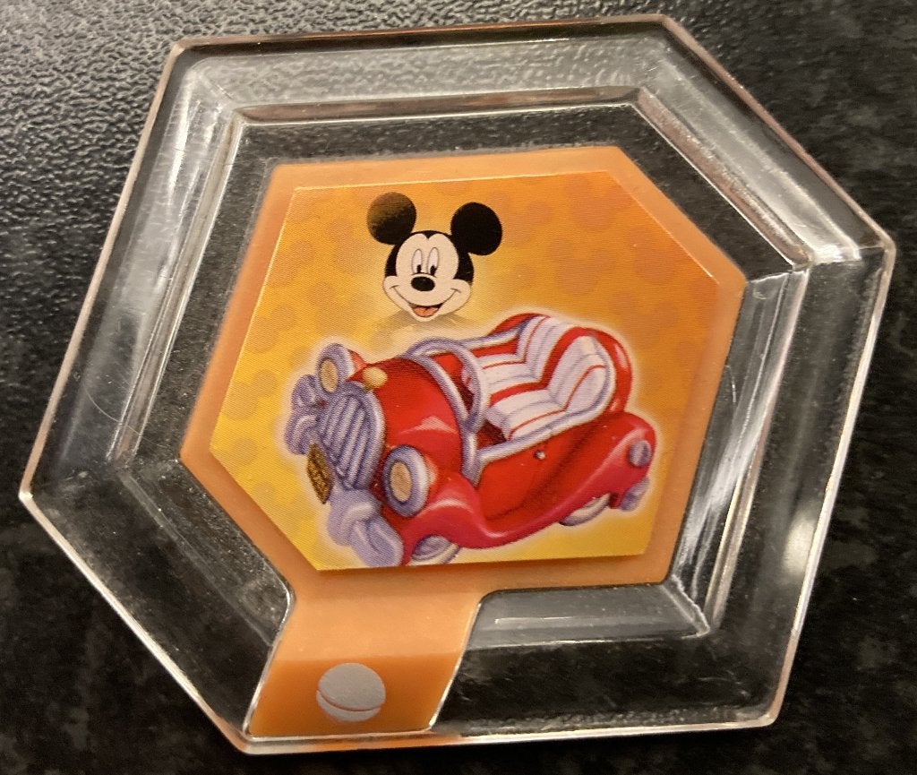 Disney Infinity Power Disc – Mickey's Car, Spelcomputers en Games, Avontuur en Actie, 1 speler, Ophalen of Verzenden, Zo goed als nieuw