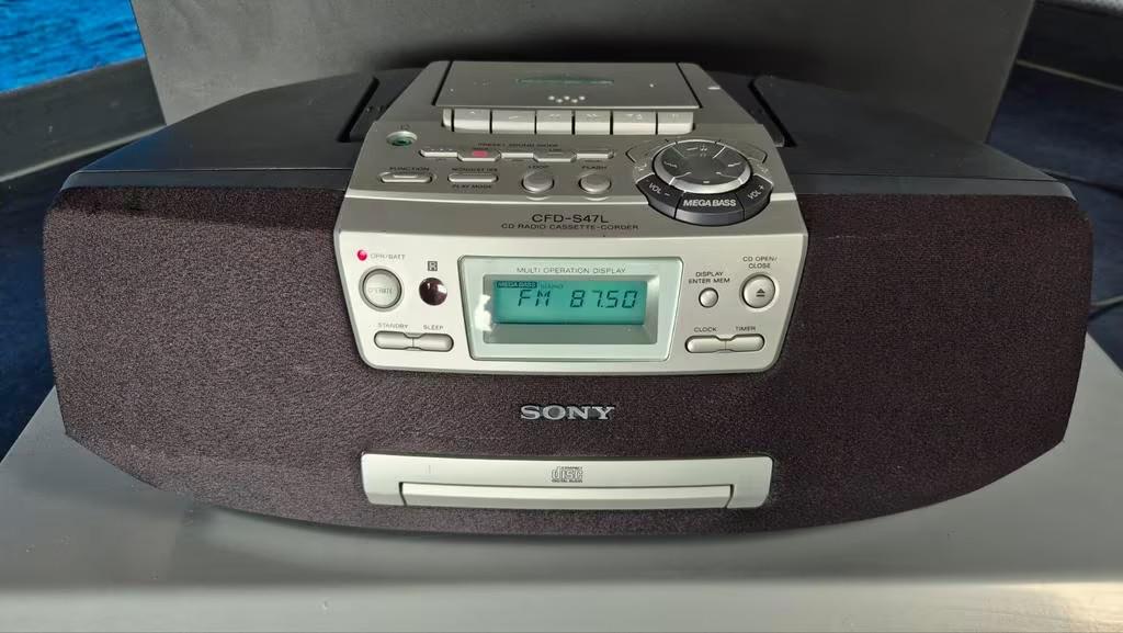 Sony Cassette speler, Ophalen, Nieuw, Radio