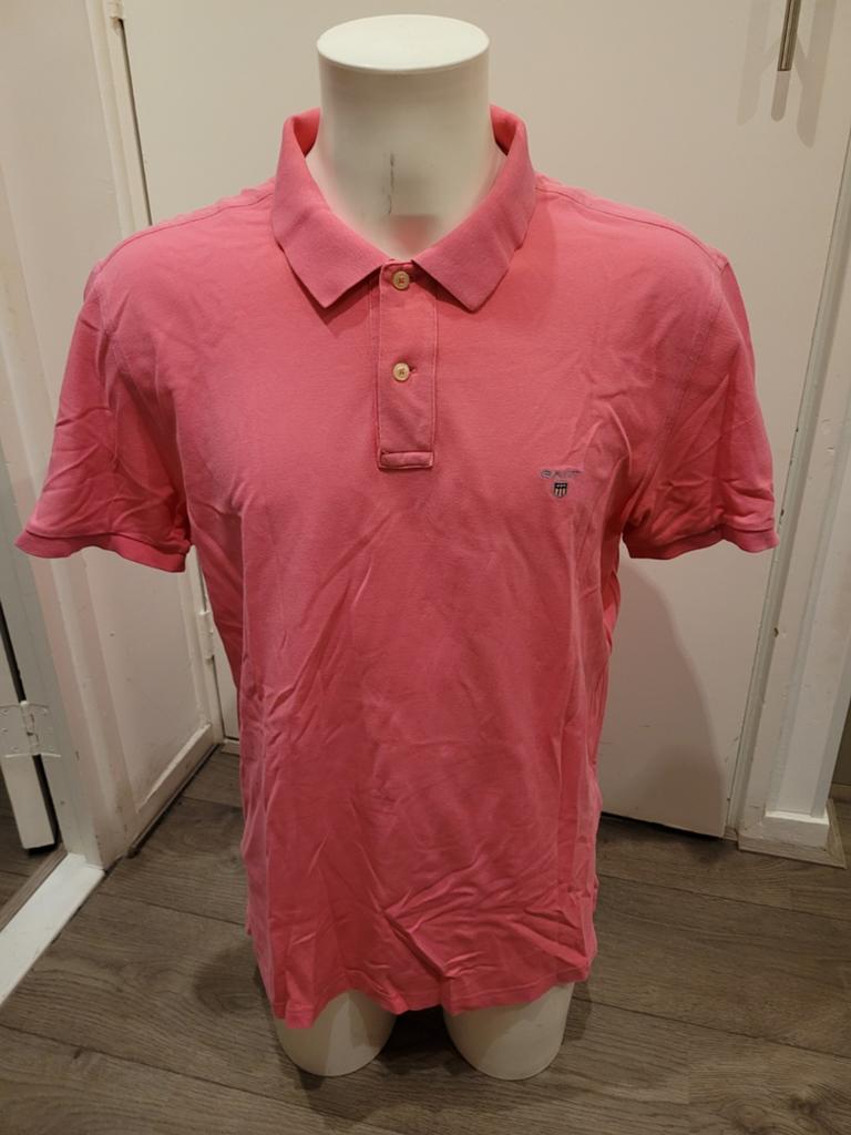 Mooie roze GANT polo maat XL, GANT, Maat 56/58 (XL), Ophalen of Verzenden, Zo goed als nieuw