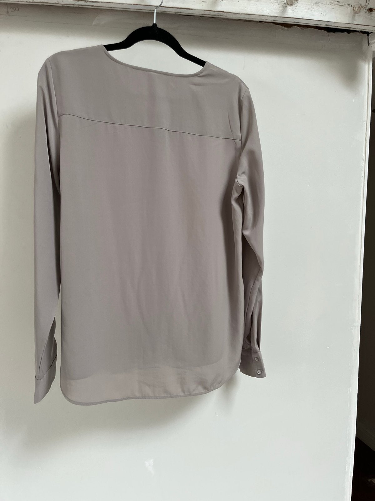 Vila grijze blouse - Maat 40/42 (L), Ophalen of Verzenden, Zo goed als nieuw, Maat 42/44 (L), Grijs
