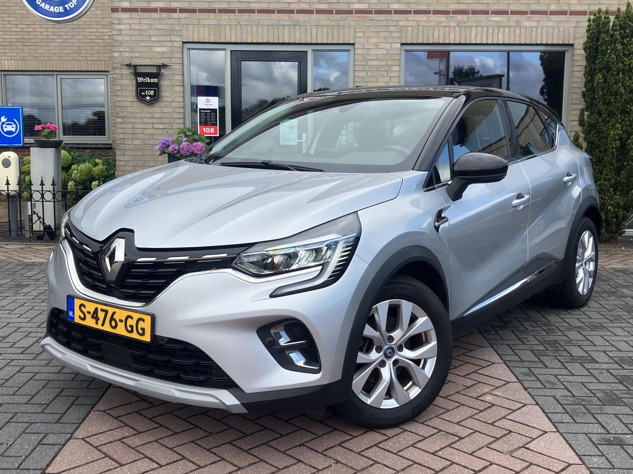 Renault Captur 1.6 E-Tech Plug-in Hybrid 160 Intens | Camera, Auto's, Renault, Parkeersensor, Gebruikt, 4 cilinders, Bedrijf