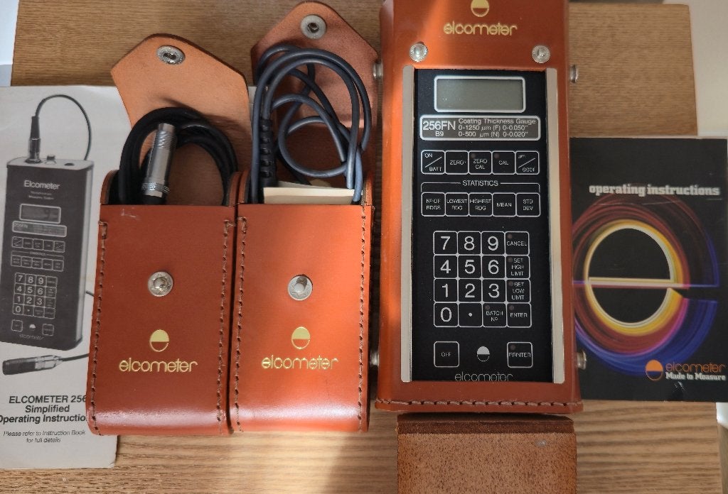Elcometer 256FN professionele laagdiktemeter met 2 sondes, Ophalen, Zo goed als nieuw, Overige meters