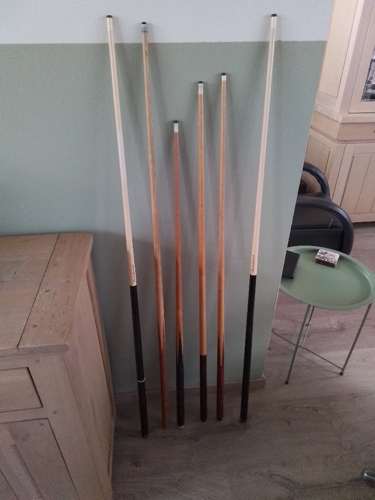 Biljard keu, Sport en Fitness, Ophalen of Verzenden, Gebruikt, Keu of Ballen
