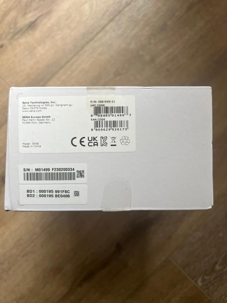Sena 20-S EVO, Ophalen of Verzenden, Zo goed als nieuw