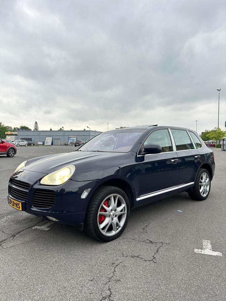 Porsche Cayenne 4.5 Turbo S 2003 Blauw Opendak Bose-Audio, Cayenne, Blauw, Vierwielaandrijving, Particulier