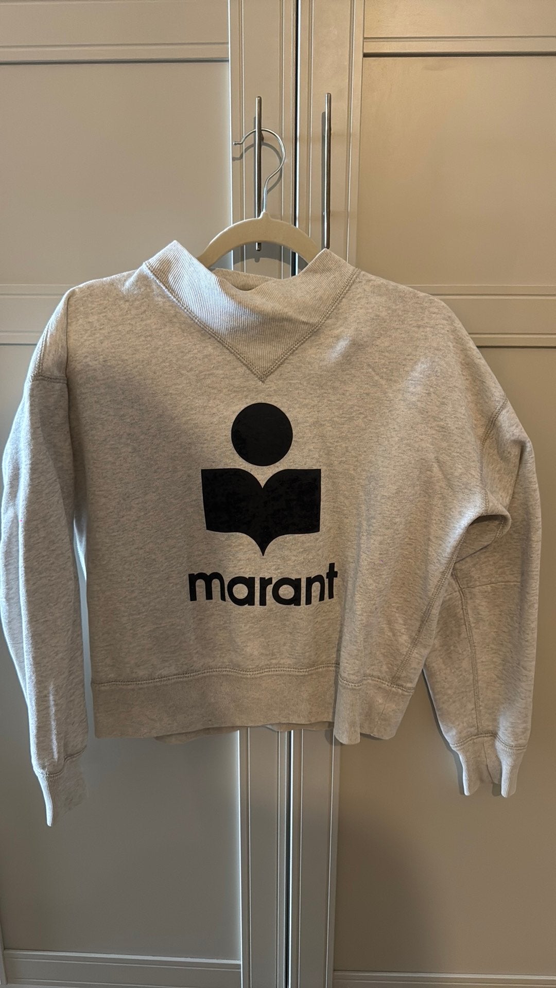 Isabel marant trui maat 36, Ophalen of Verzenden, Gedragen, Maat 36 (S), Grijs