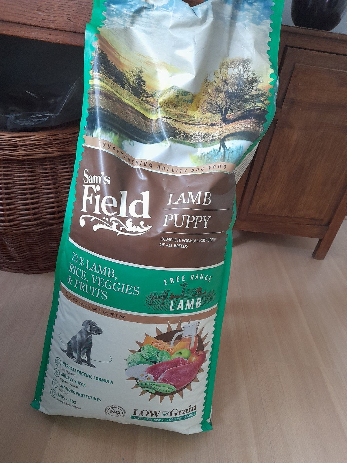 Sam,s field junior lam.Nog in gesloten zak., Ophalen, Hond