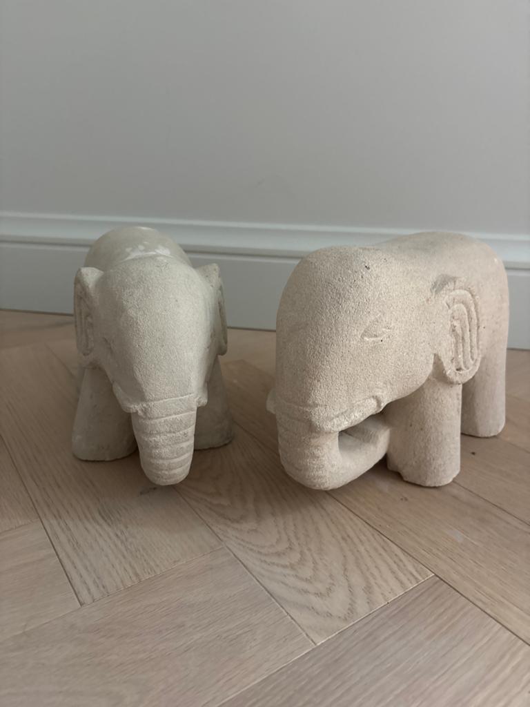 Beeld olifant ong 18cm hoog en 20cm lang, Ophalen, Zo goed als nieuw, Dier