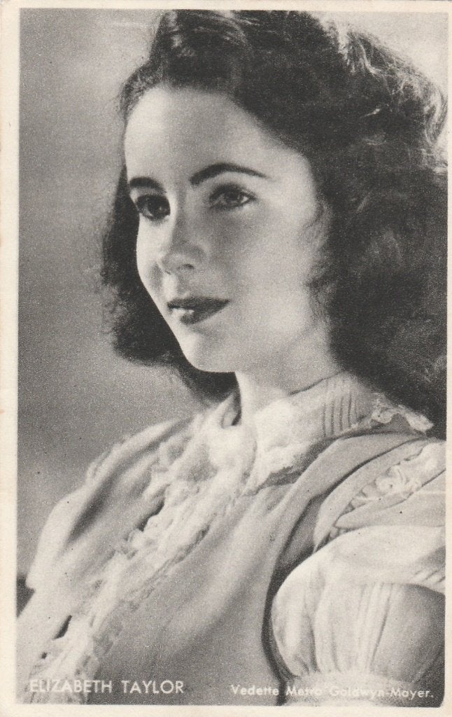 Ansichtkaart, Artiest,  Elisabeth Taylor   (480), Ophalen of Verzenden, 1920 tot 1940, Sterren en Beroemdheden