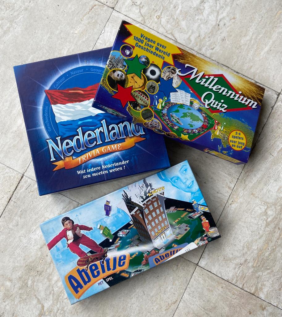 3 Dozen met spelletjes, Ophalen