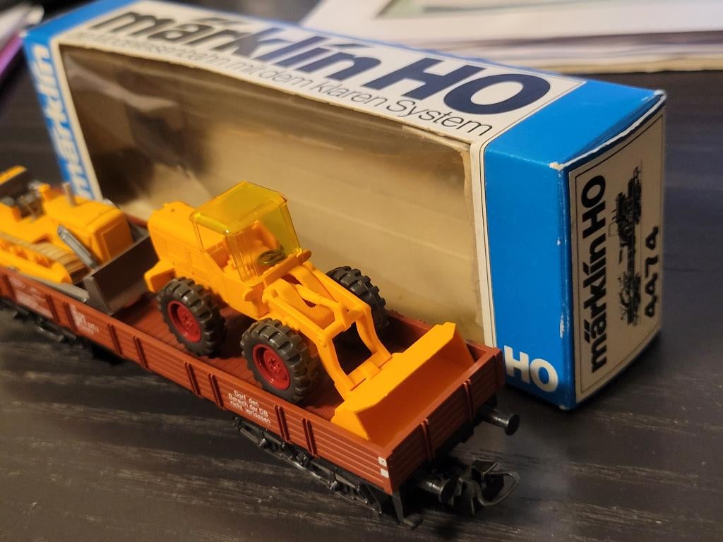 Marklin 4474 Lage bakwagen in OVP, Wisselstroom, Gebruikt, Wagon, Ophalen of Verzenden