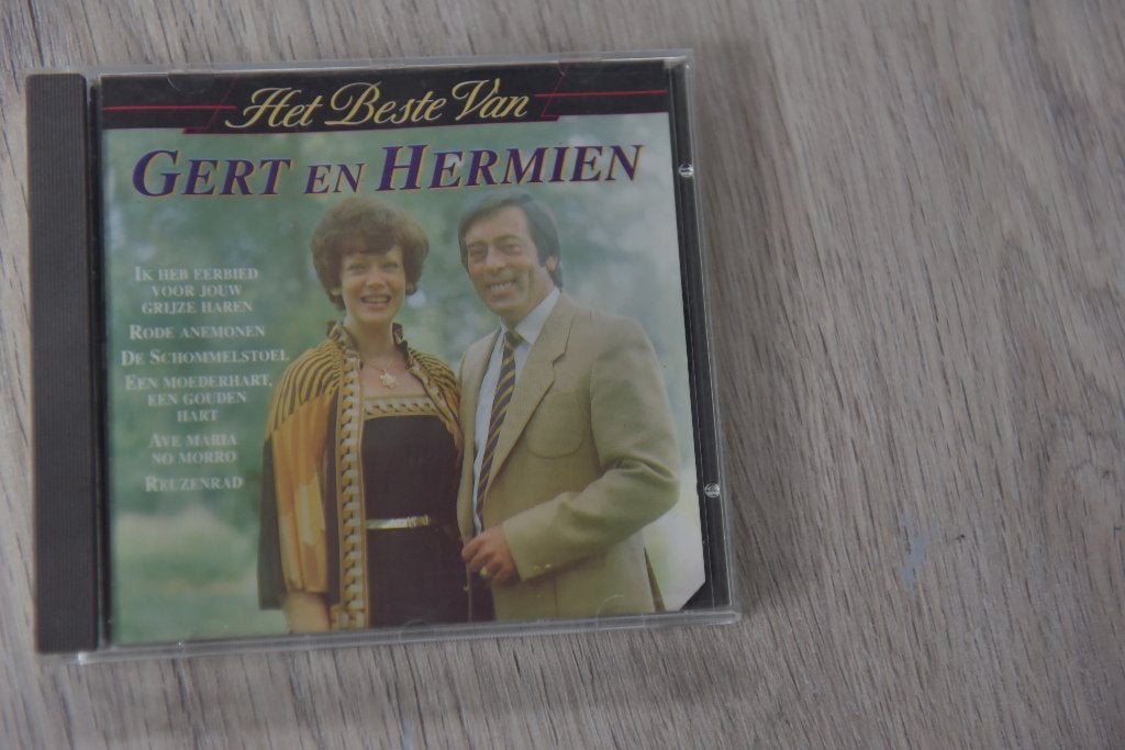 GERT EN HERMIEN - HET BESTE VAN, Inclusief boekje, Verzenden, Zo goed als nieuw, Levenslied of Smartlap