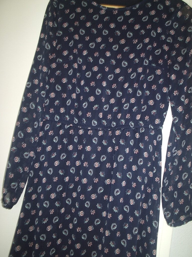 zgan jurk van S OLIVER MAAT 36, Blauw, Ophalen of Verzenden, Zo goed als nieuw, Maat 36 (S)