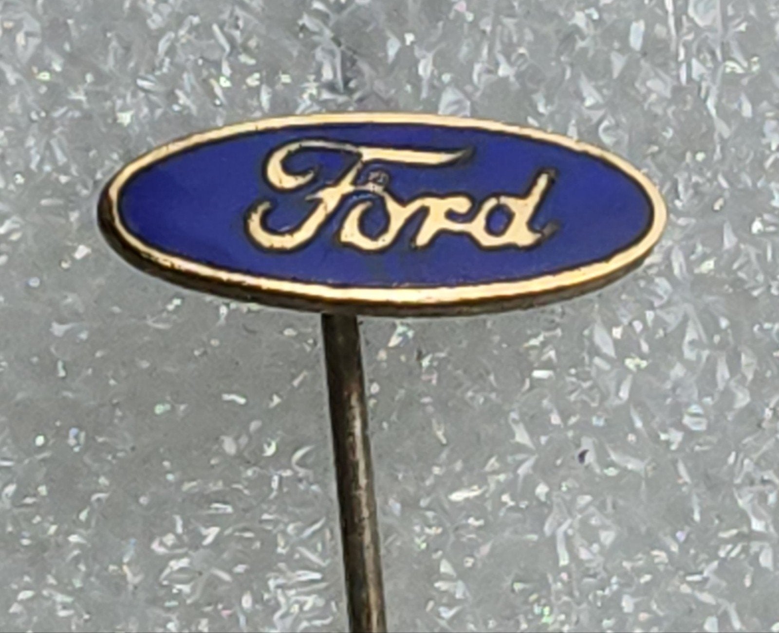 Vintage Ford Emaille Speldje, Ophalen of Verzenden, Gebruikt, Merk, Speldje of Pin