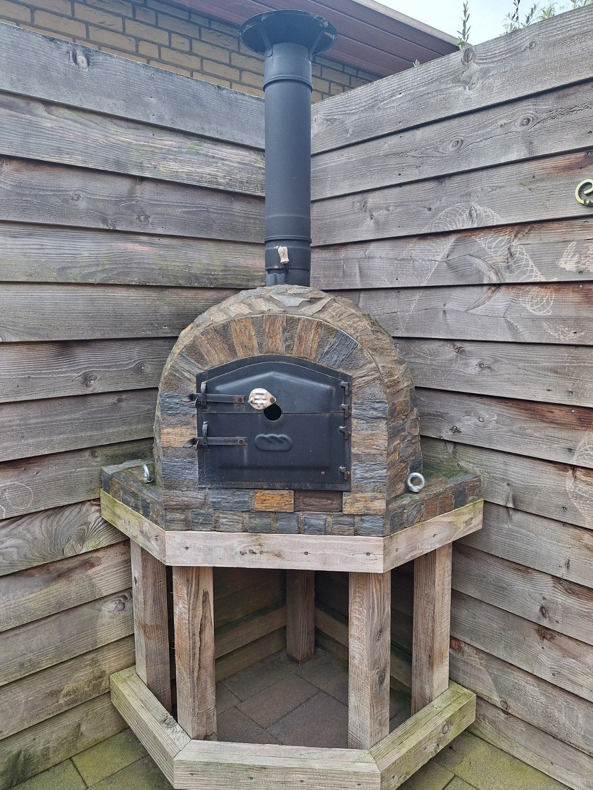 Ambachtelijke pizzaoven voor buiten - Perfect voor uw tuin!, Ophalen, Zo goed als nieuw, Onbekend