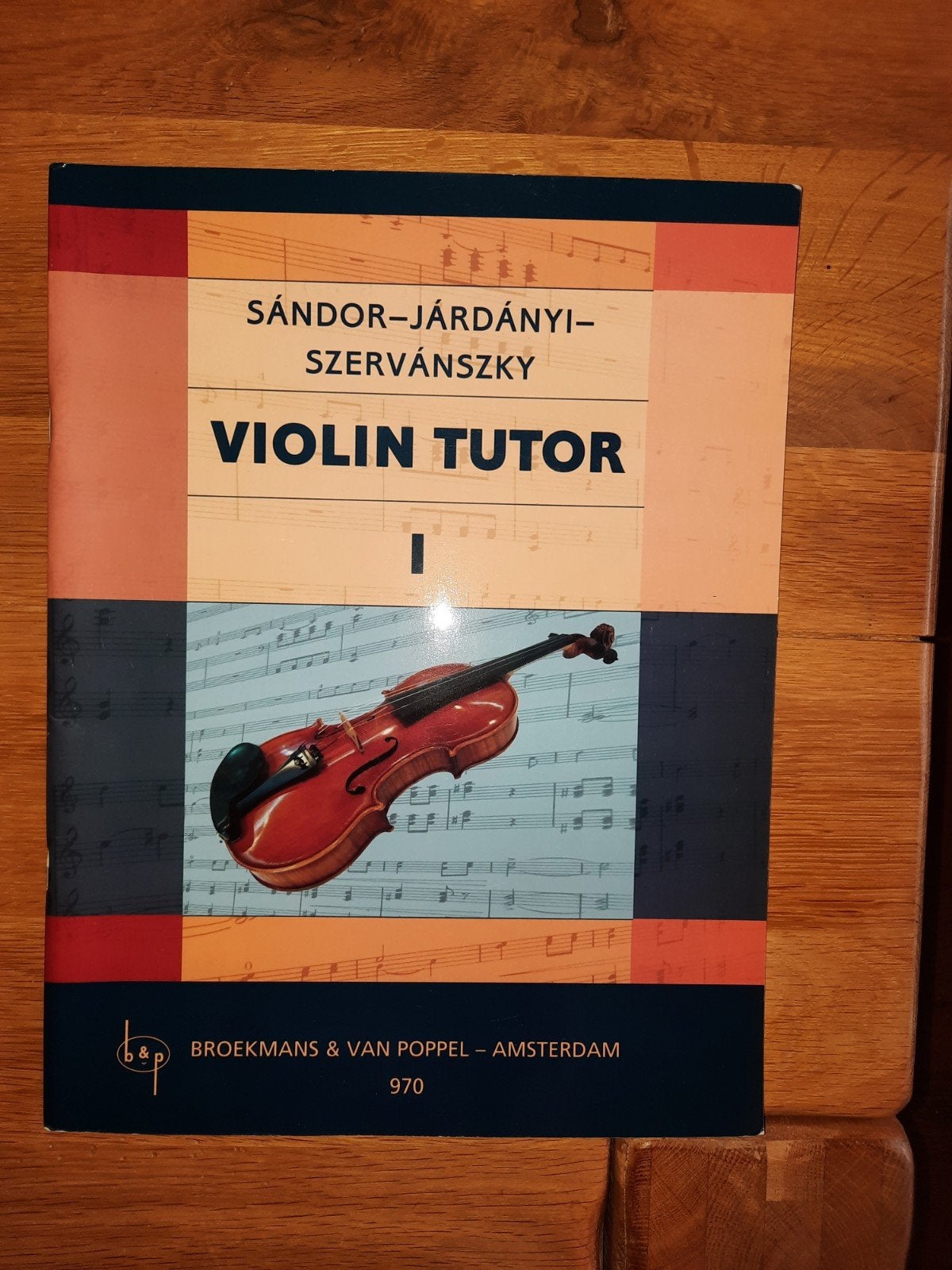 Viool: Sandor-jardanyi-azervanszky- Violin Tutor 1, Gebruikt, Klassiek, Les of Cursus, Ophalen of Verzenden