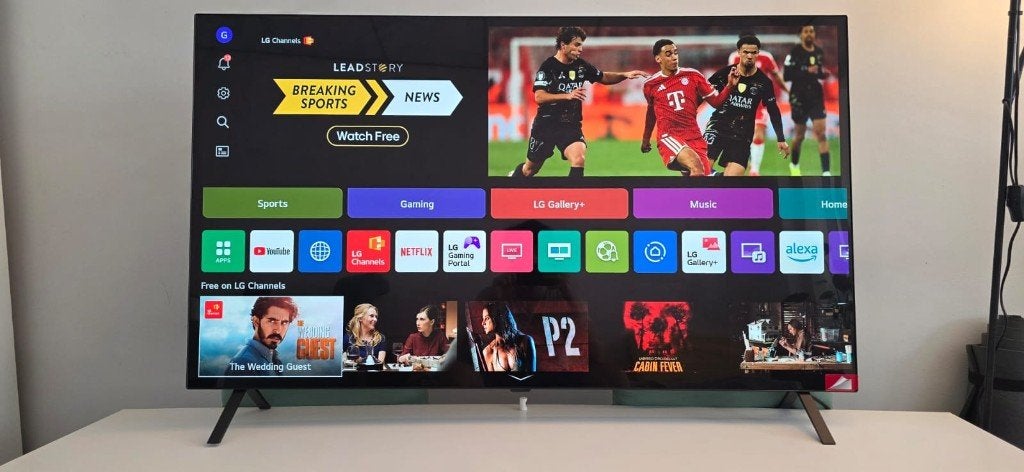 LG OLED55B56LA 55" OLED 4K Smart TV 2025, Ophalen, Zo goed als nieuw, 100 cm of meer, 4k (UHD)