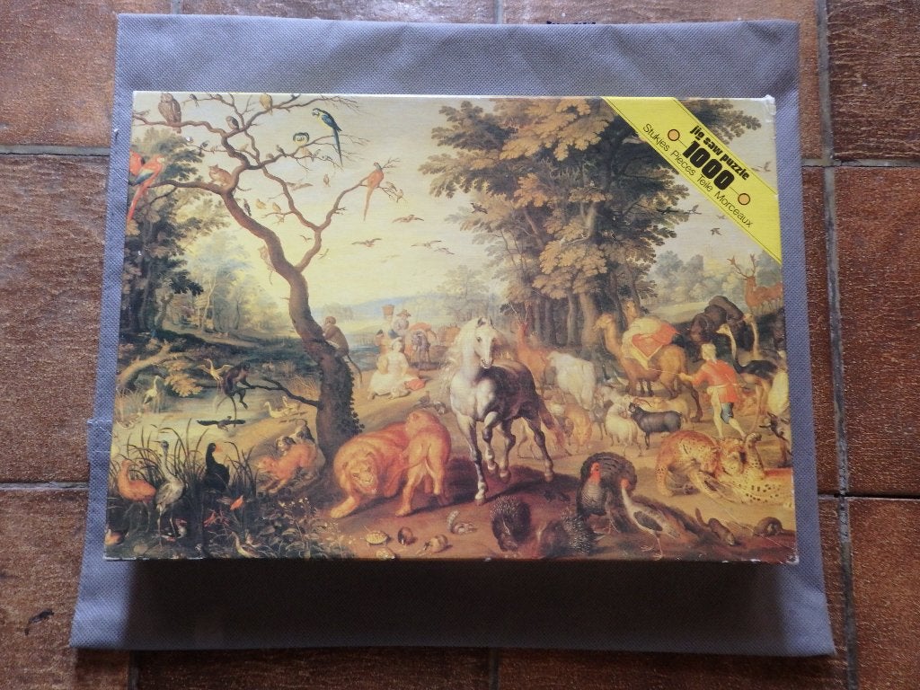 Jig saw Puzzle, Ophalen of Verzenden, 500 t/m 1500 stukjes, Zo goed als nieuw, Legpuzzel