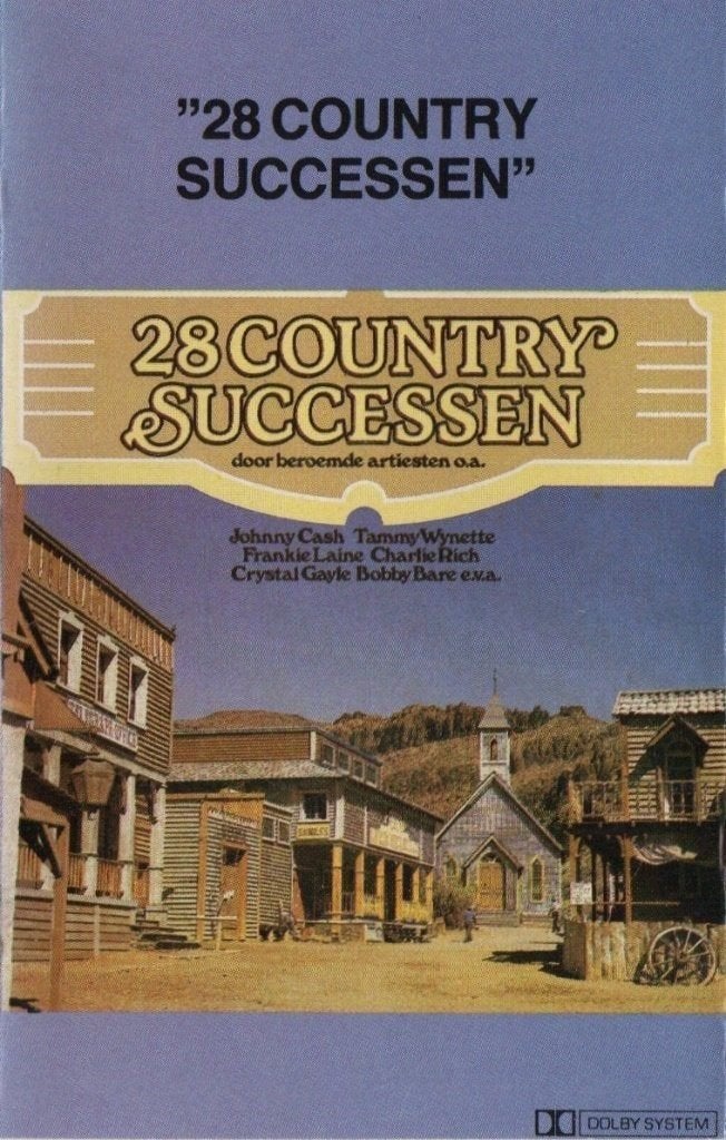 Cassettebandje 28 Country Successen (Johnny Cash), Ophalen of Verzenden, Gebruikt, Country en Western, 1 bandje
