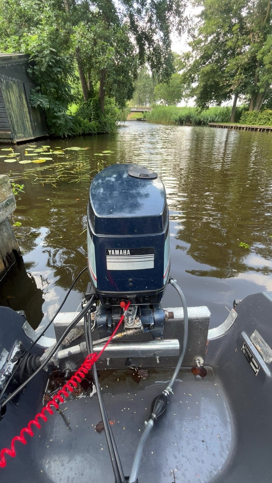 30pk Yamaha buitenboordmotor met afstandsbediening, Watersport en Boten, 10 tot 30 pk, Gebruikt, Met afstandsbediening, Ophalen of Verzenden