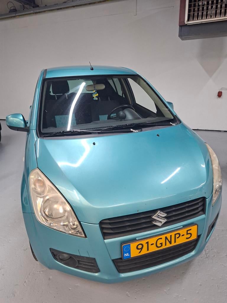 Suzuki Splash 1.2 2008 Groen, Auto's, Suzuki, Voorwielaandrijving, Stof, 40 €/maand, 4 cilinders