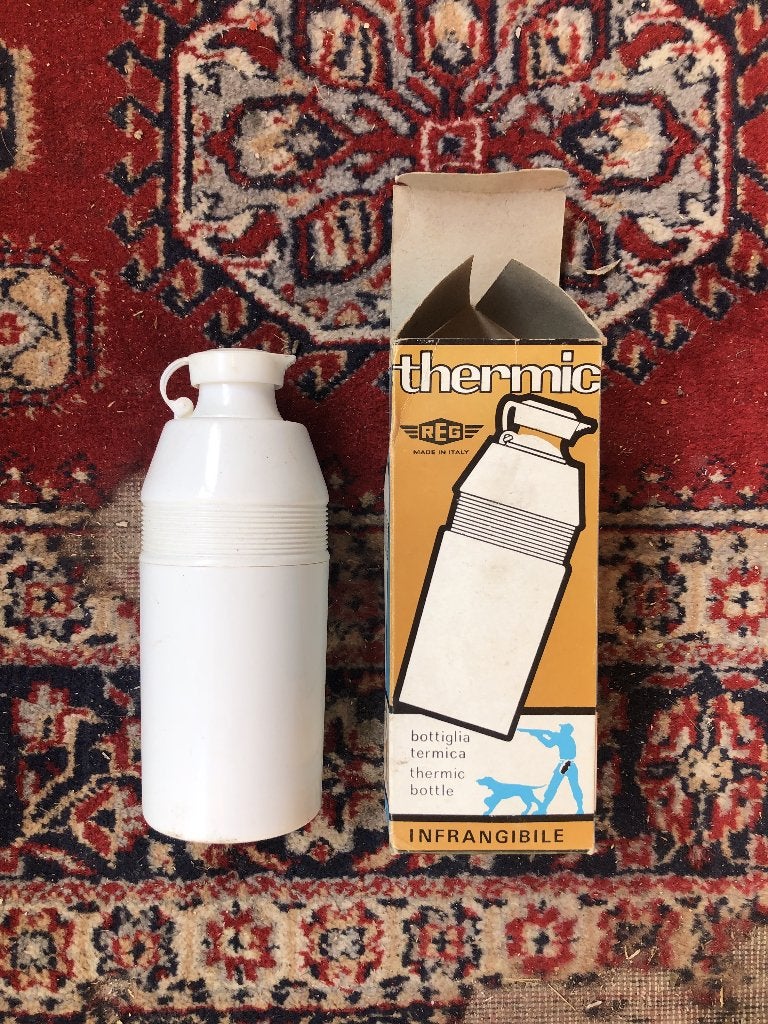 Thermosfles REG vintage nos racefiets thermic orginele doos, Ophalen of Verzenden, Nieuw