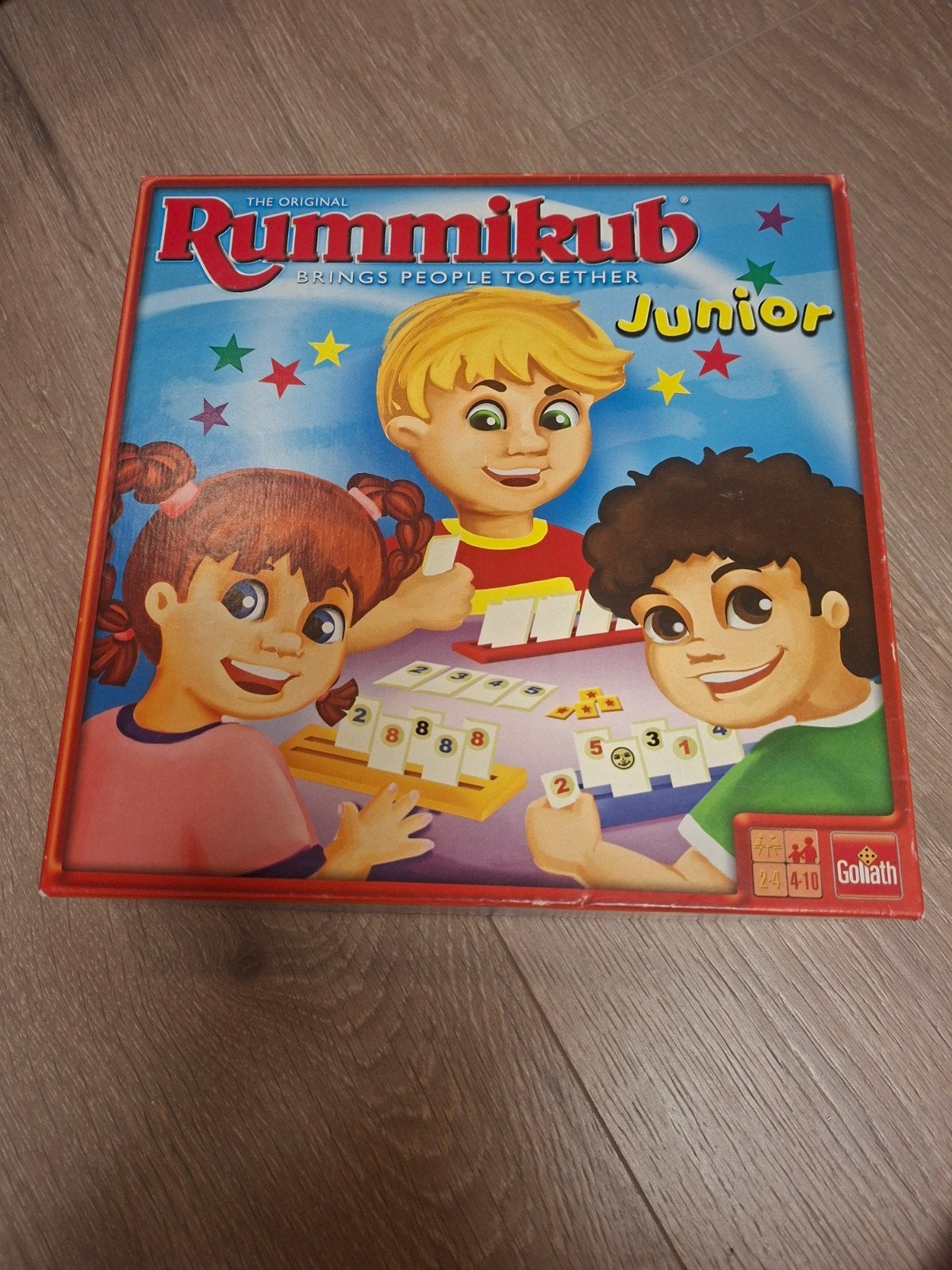 Rummikub Junior - Leuk familiespel voor kinderen, Een of twee spelers, Ophalen of Verzenden, Gebruikt, Goliath