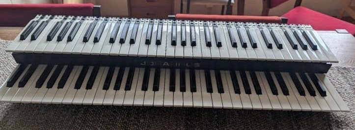 Twee Fatar klavieren met MIDI, voor Hauptwerk, Ophalen of Verzenden, Gebruikt, 2 klavieren, Orgel