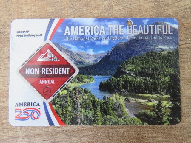 Te Koop America Beautiful Nationale parken pas, Ophalen of Verzenden, Gebruikt