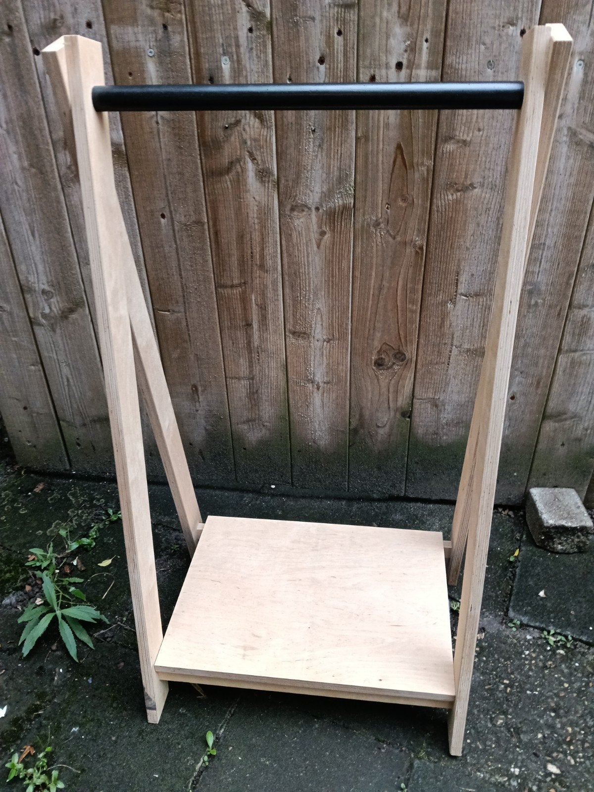 Houten kledingrek voor baby- of peuterkamer, Gebruikt, Overige typen, Onbekend, Ophalen of Verzenden