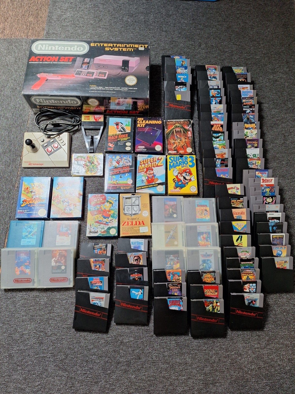 Nintendo NES verzameling 84 Spellen, Ophalen of Verzenden, Zo goed als nieuw