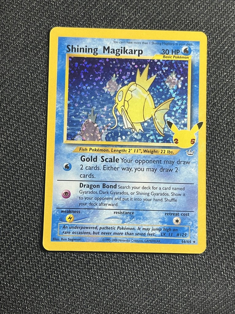 Shining Magikarp (CEL NR 66), Ophalen of Verzenden, Nieuw, Losse kaart