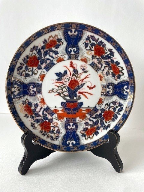 Vintage Imari porseleinen sierbord, wandbord, Ophalen of Verzenden