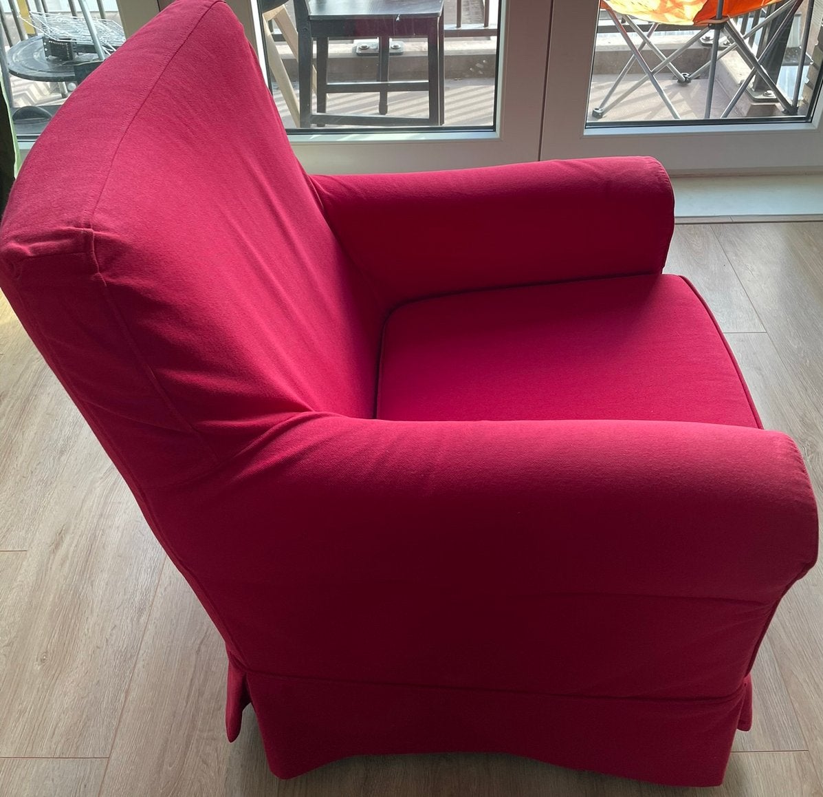 Comfortabele Lounge stoel / comfy lounge chair, Ophalen, Eenpersoons, Lounge, Zo goed als nieuw