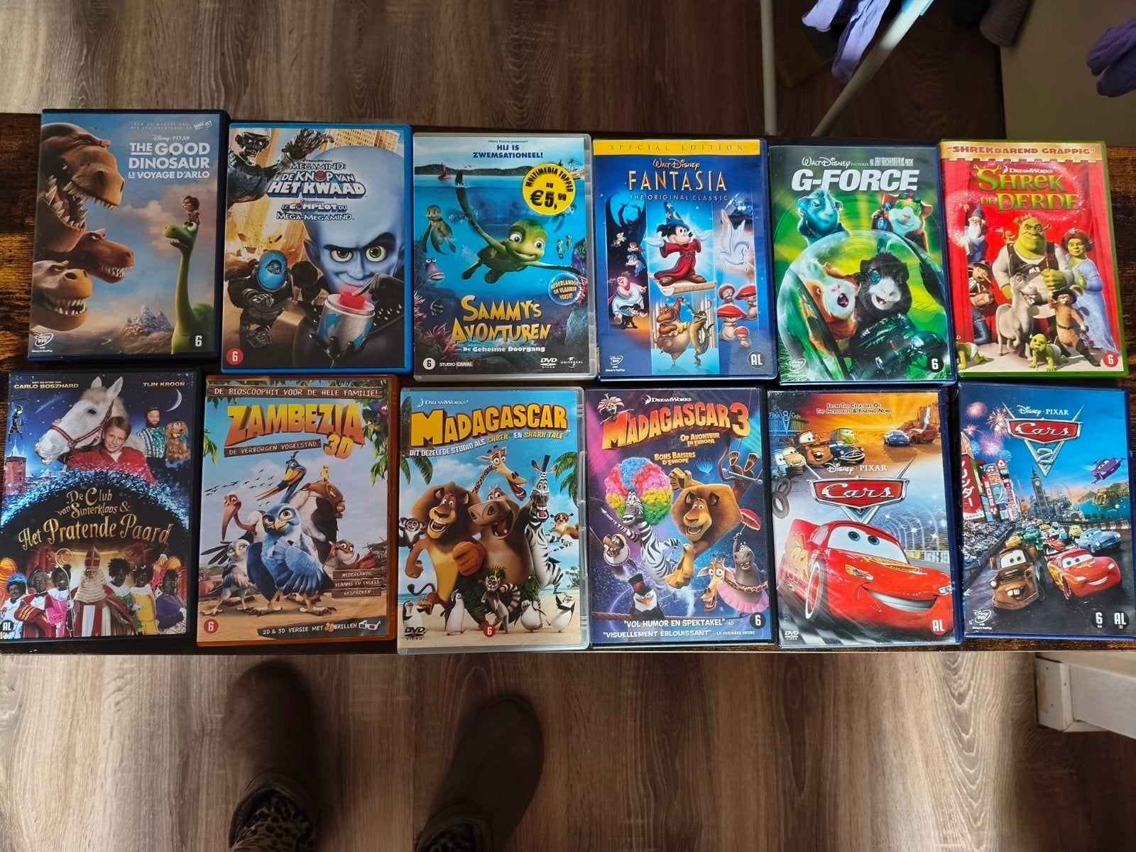 Grote collectie Disney en animatie DVD's, Cd's en Dvd's, Gebruikt, Animatie, Alle leeftijden, Nederlands