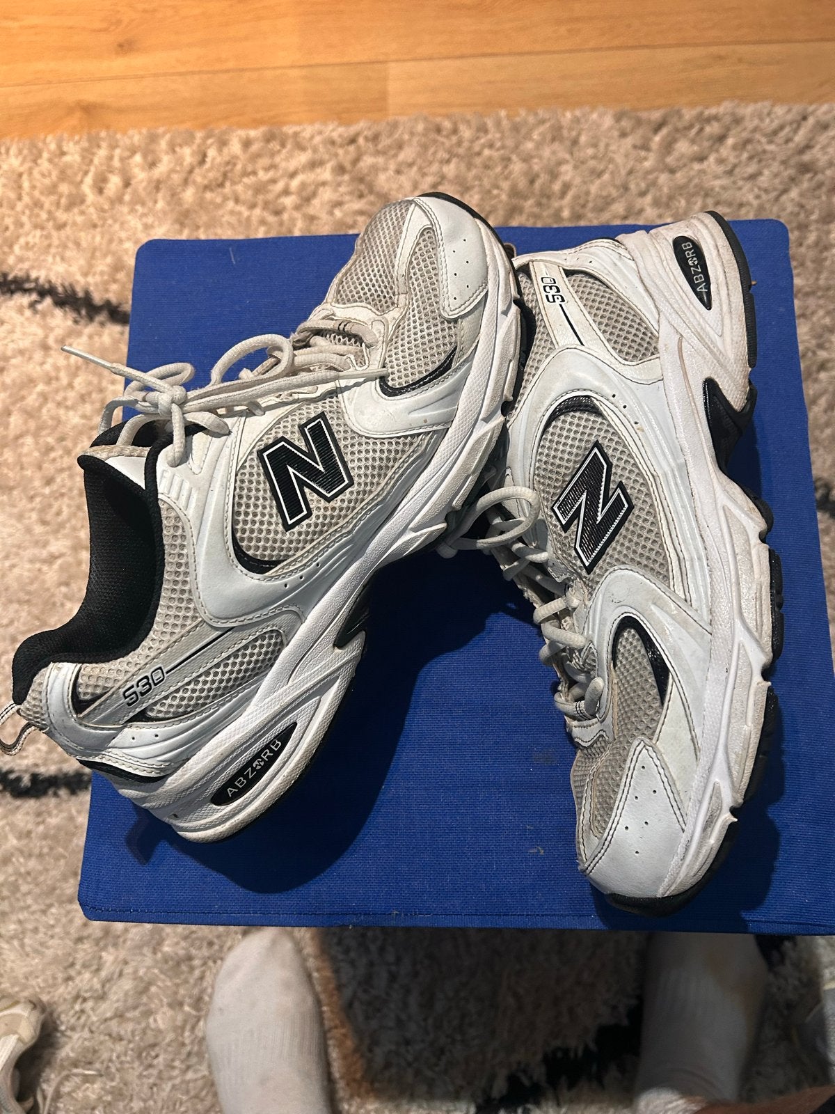 New Balance 530, Wit, Ophalen of Verzenden, Sneakers of Gympen, Gedragen