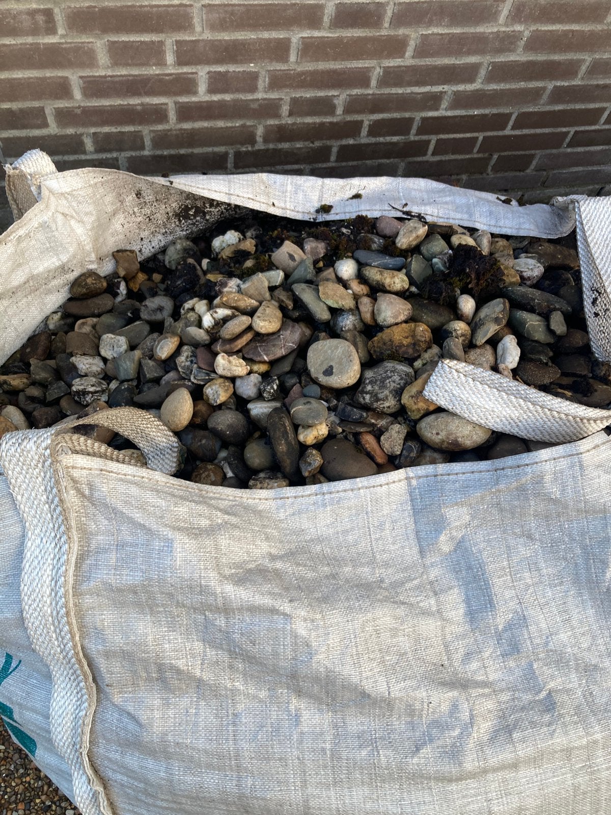 Ongeveer 3500 kg grind/keien, zelf afhalen, Ophalen, Gebruikt, Multi, Kei