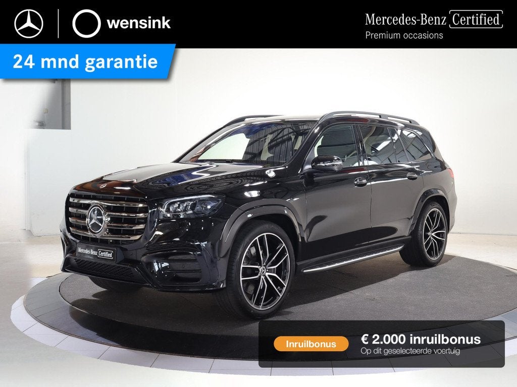 Mercedes-Benz GLS 450 4MATIC AMG Line | Ultimate pakket | Ma, Auto's, Mercedes-Benz, Gebruikt, 7 stoelen, Zwart, Bedrijf
