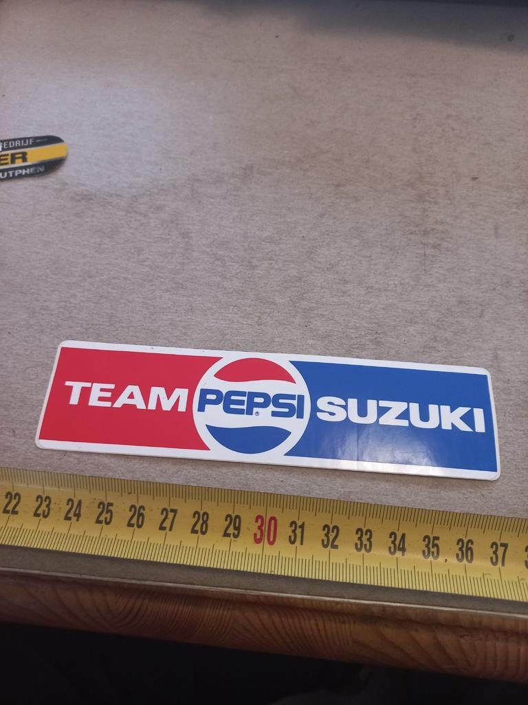 Team pepsi suzuki 3, Ophalen of Verzenden, Zo goed als nieuw