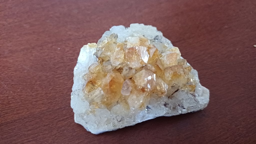 202607 Citrien Kwarts Minas Gerais Brazilie, Ophalen of Verzenden, Mineraal