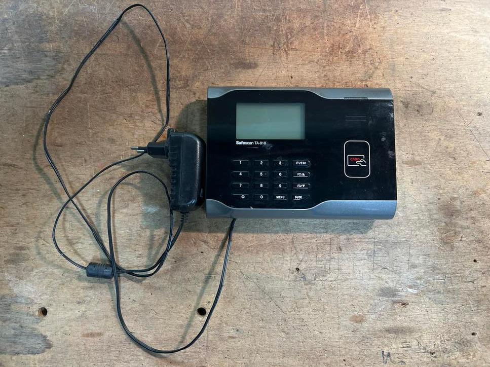 Safescan TA-8010 Tijdregistratiesysteem met Adapter