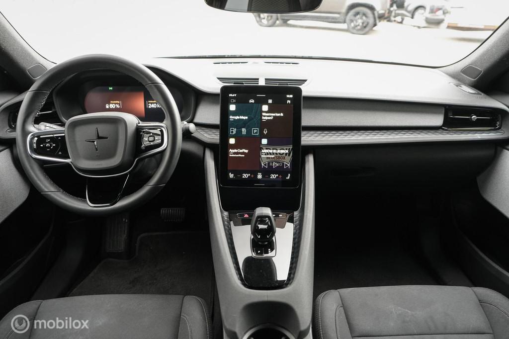 Polestar 2 Long Range Single Motor 78 kWh | Pilot pack | 360, Polestar 2, Stof, Gebruikt, Zwart