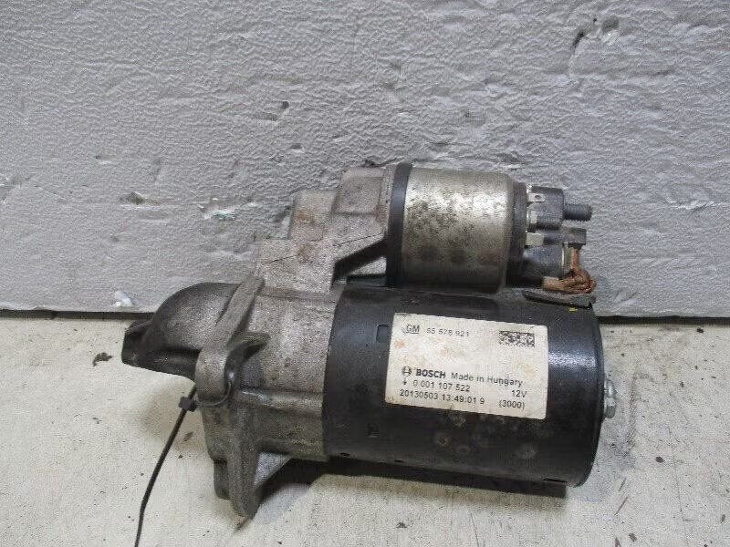 STARTMOTOR Opel Adam (01-2012/12-2019) (55-576-921), Robert Bosch AG, Gebruikt, Opel, Ophalen of Verzenden
