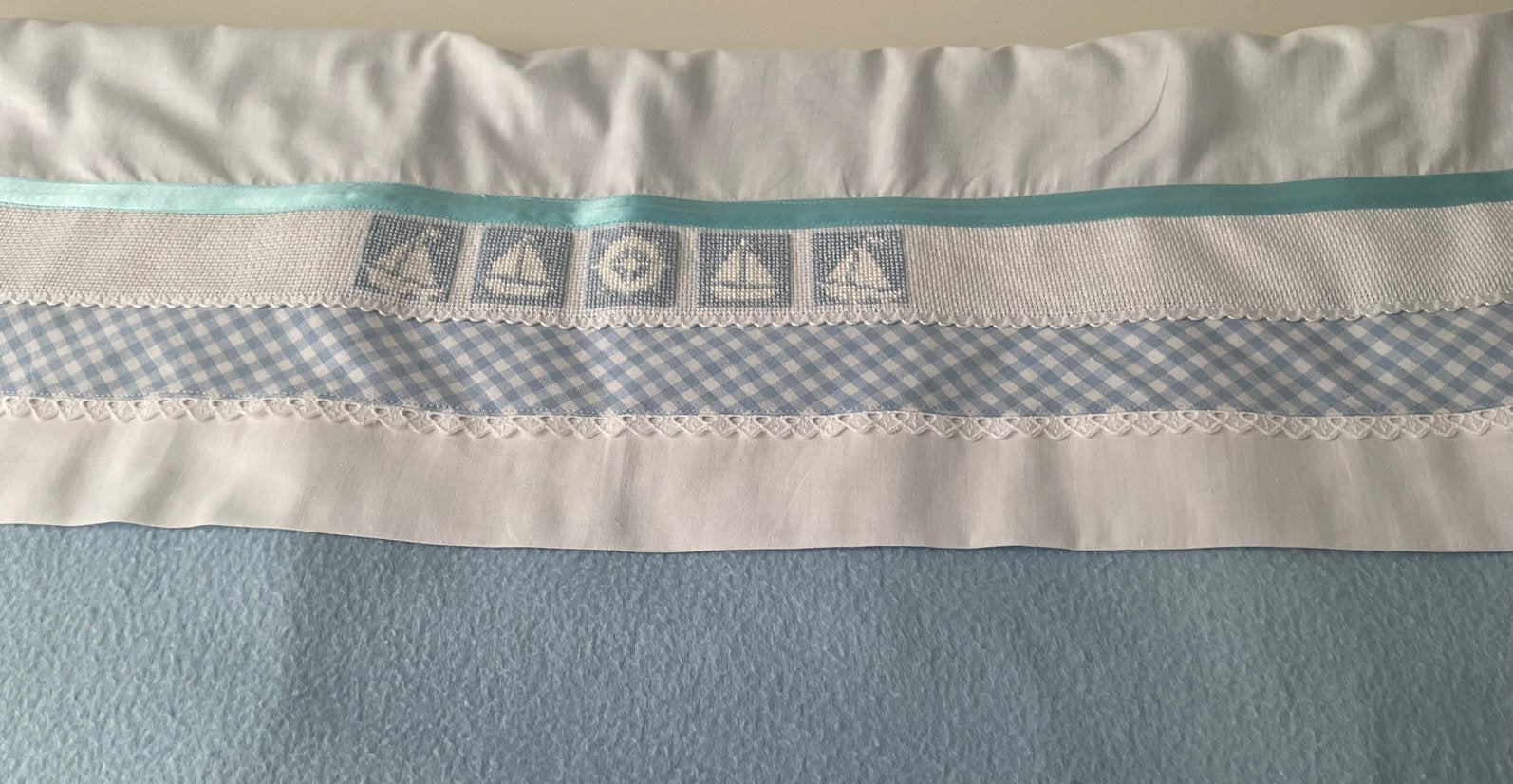 Lakentje voor de wieg .evt.kinderwagen, Ophalen of Verzenden, Nieuw, Wit, Jongetje of Meisje